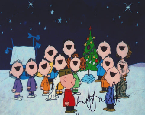 JERRY GRANELLI SIGNED A CHARLIE BROWN CHRISTMAS 8X10 PHOTO 3