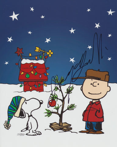 JERRY GRANELLI SIGNED A CHARLIE BROWN CHRISTMAS 8X10 PHOTO 5