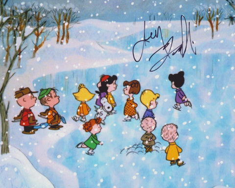 JERRY GRANELLI SIGNED A CHARLIE BROWN CHRISTMAS 8X10 PHOTO