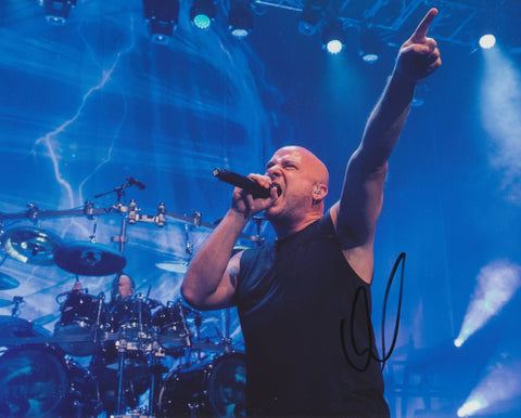 DAVID DRAIMAN SIGNED DISTURBED 8X10 PHOTO 2