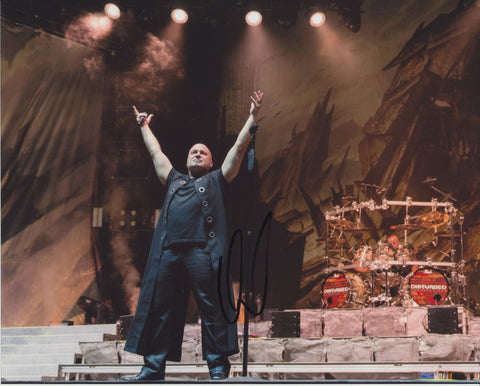 DAVID DRAIMAN SIGNED DISTURBED 8X10 PHOTO 3