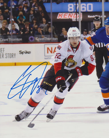 COLIN WHITE SIGNED OTTAWA SENATORS 8X10 PHOTO