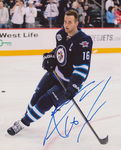 ANDREW LADD SIGNED WINNIPEG JETS 8X10 PHOTO 4