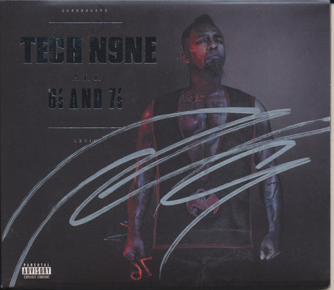 TECH N9NE SIGNED ALL 6'S AND 7'S CD