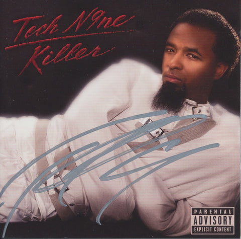 TECH N9NE SIGNED KILLER CD