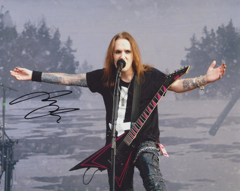 ALEXI LAIHO SIGNED CHILDREN OF BODOM 8X10 PHOTO 6