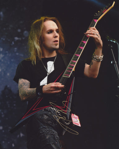 ALEXI LAIHO SIGNED CHILDREN OF BODOM 8X10 PHOTO 8