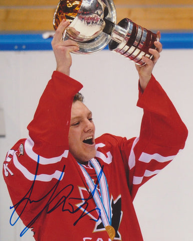 SAM REINHART SIGNED TEAM CANADA 8X10 PHOTO