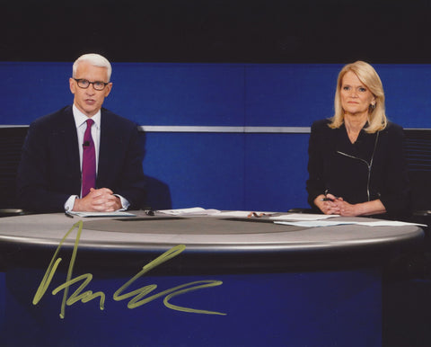 ANDERSON COOPER SIGNED CNN 8X10 PHOTO 2