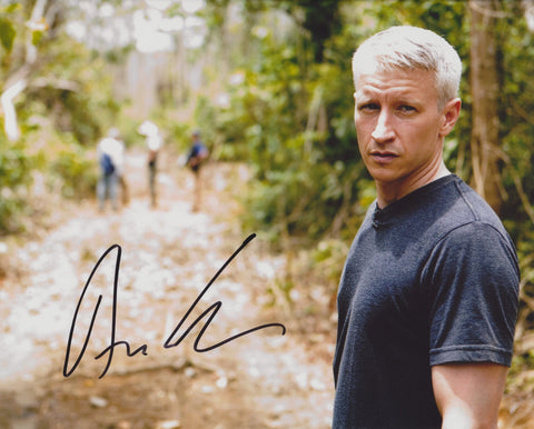 ANDERSON COOPER SIGNED CNN 8X10 PHOTO 6