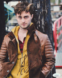 DANIEL RADCLIFFE SIGNED HORNS 8X10 PHOTO JSA