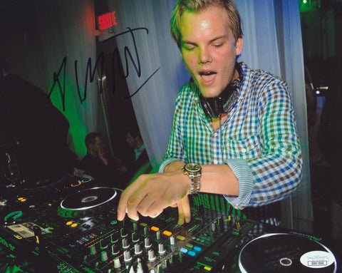 AVICII SIGNED 8X10 PHOTO TIM BERGLING 10 JSA