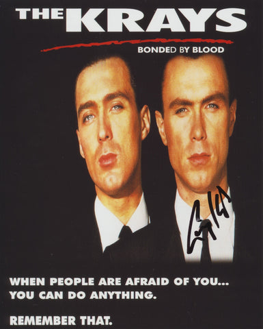 GARY KEMP SIGNED THE KRAYS 8X10 PHOTO 3