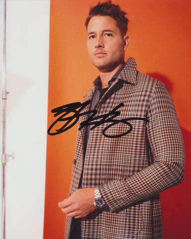 JUSTIN HARTLEY SIGNED 8X10 PHOTO 2