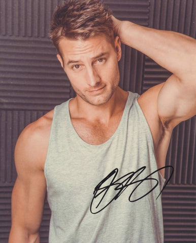 JUSTIN HARTLEY SIGNED 8X10 PHOTO 3