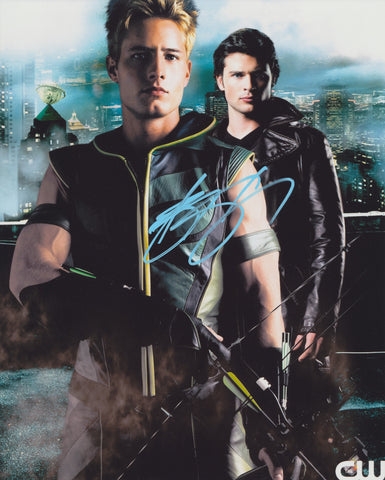 JUSTIN HARTLEY SIGNED SMALLVILLE 8X10 PHOTO 5