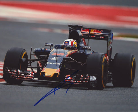 PIERRE GASLY SIGNED ASTON MARTIN RED BULL RACING F1 FORMULA 1 8X10 PHOTO 2