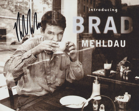 BRAD MEHLDAU SIGNED INTRODUCING 8X10 PHOTO