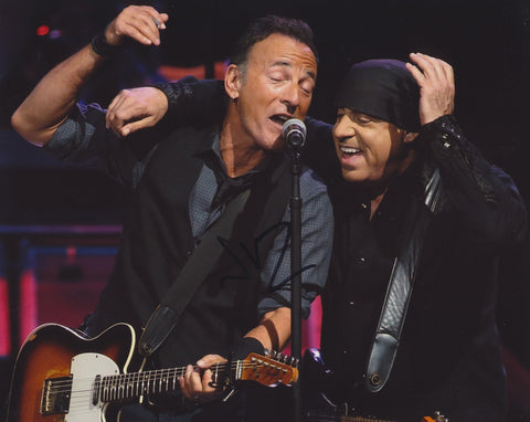 STEVEN VAN ZANDT SIGNED BRUCE SPRINGSTEEN AND THE E STREET BAND 8X10 PHOTO