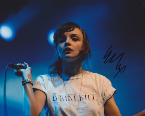 LAUREN MAYBERRY SIGNED CHVRCHES 8X10 PHOTO 4