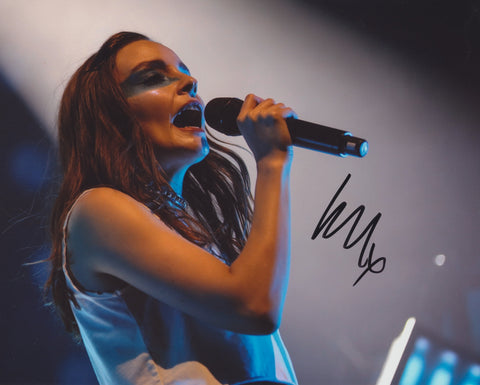 LAUREN MAYBERRY SIGNED CHVRCHES 8X10 PHOTO 5