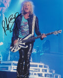 RICK SAVAGE SIGNED DEF LEPPARD 8X10 PHOTO 2