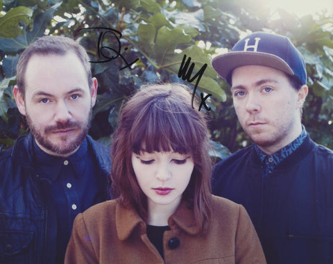 CHVRCHES SIGNED 8X10 PHOTO 5