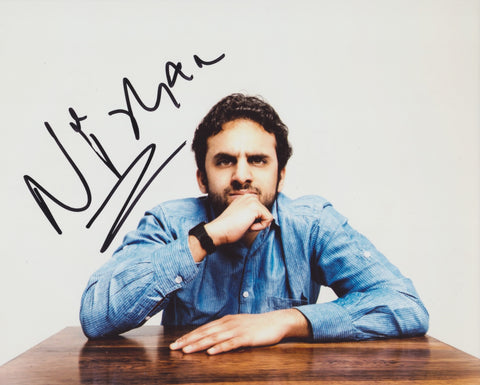 NISH KUMAR SIGNED 8X10 PHOTO