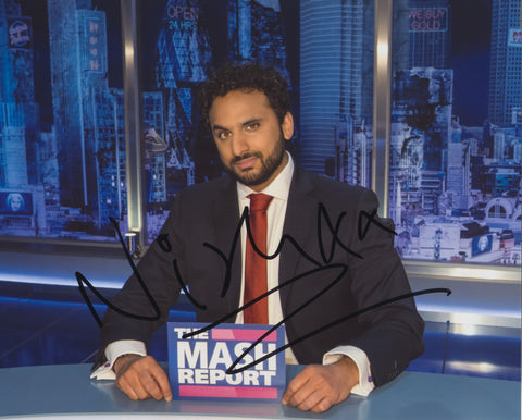 NISH KUMAR SIGNED THE MASH REPORT 8X10 PHOTO 2