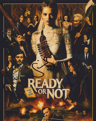 SAMARA WEAVING SIGNED READY OR NOT 8X10 PHOTO