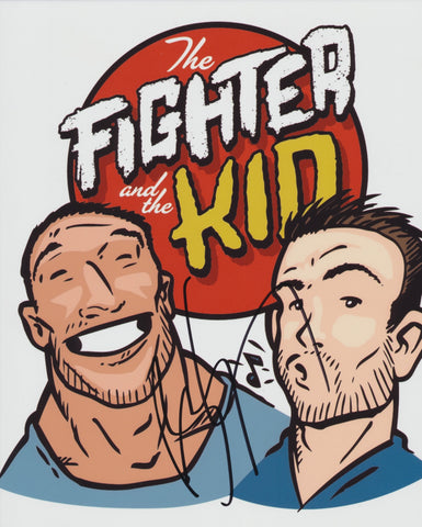 BRYAN CALLEN SIGNED THE FIGHTER AND THE KID 8X10 PHOTO