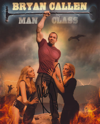 BRYAN CALLEN SIGNED MAN CLASS 8X10 PHOTO