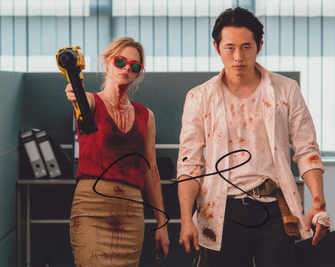 SAMARA WEAVING SIGNED MAYHEM 8X10 PHOTO 2