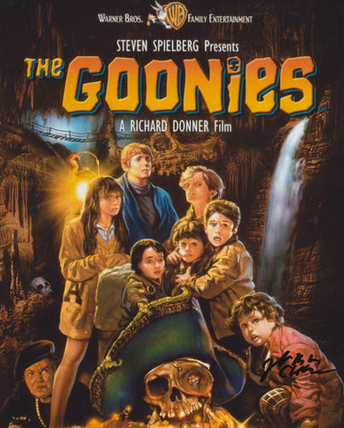 JEFF COHEN SIGNED THE GOONIES 8X10 PHOTO