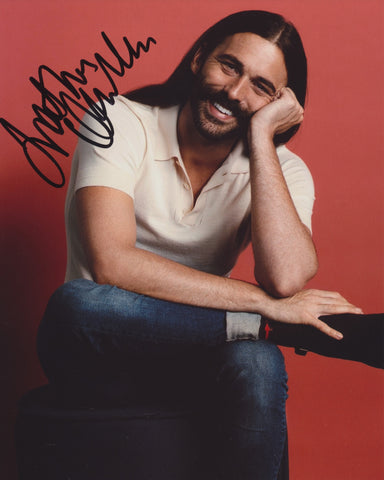 JONATHAN VAN NESS SIGNED QUEER EYE 8X10 PHOTO