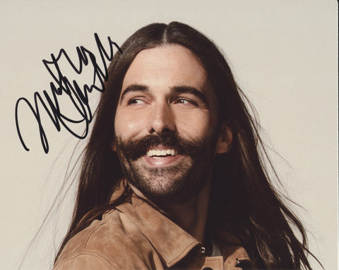 JONATHAN VAN NESS SIGNED QUEER EYE 8X10 PHOTO 3