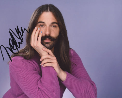 JONATHAN VAN NESS SIGNED QUEER EYE 8X10 PHOTO 5