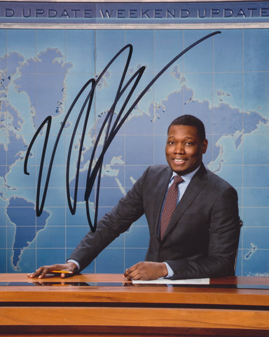 MICHAEL CHE SIGNED SATURDAY NIGHT LIVE SNL 8X10 PHOTO