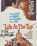 TED KOTCHEFF SIGNED LIFE AT THE TOP 8X10 PHOTO