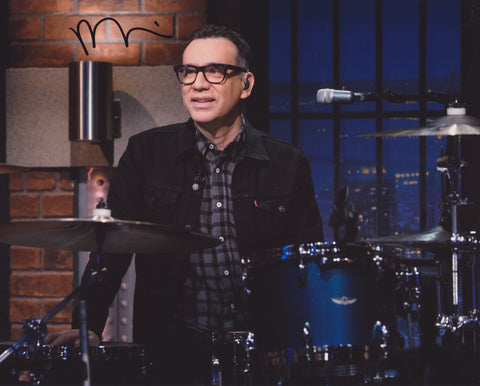 FRED ARMISEN SIGNED LATE NIGHT WITH SETH MEYERS 8X10 PHOTO