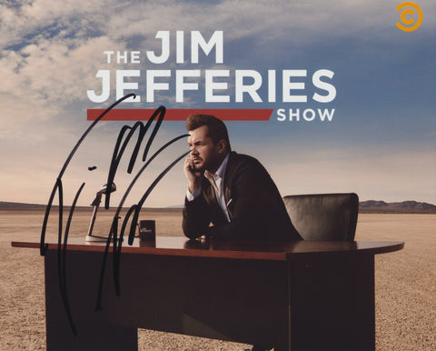 JIM JEFFERIES SIGNED THE JIM JEFFERIES SHOW 8X10 PHOTO