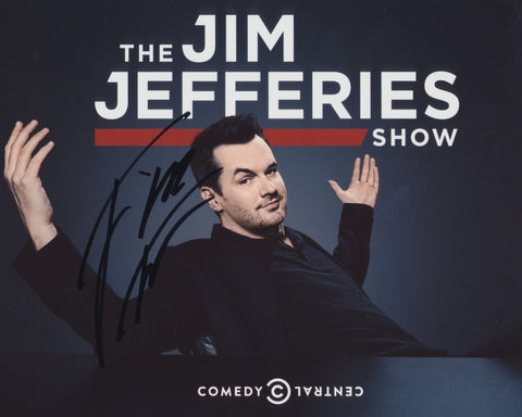 JIM JEFFERIES SIGNED THE JIM JEFFERIES SHOW 8X10 PHOTO 3