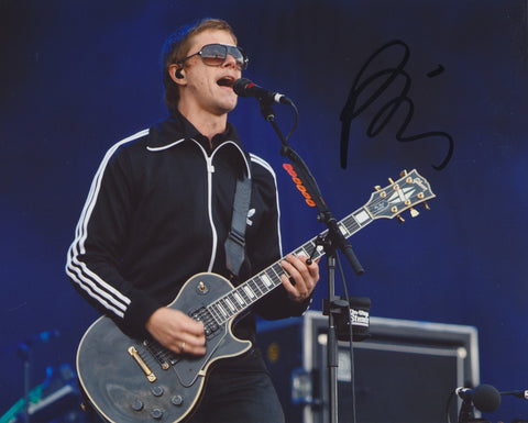 PAUL BANKS SIGNED INTERPOL 8X10 PHOTO