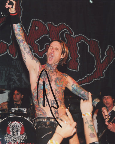 JOSH TODD SIGNED BUCKCHERRY 8X10 PHOTO 2