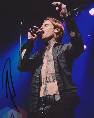 JOSH TODD SIGNED BUCKCHERRY 8X10 PHOTO 3