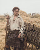 SAM HEUGHAN SIGNED OUTLANDER 8X10 PHOTO 6