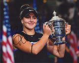 BIANCA ANDREESCU SIGNED WTA TENNIS US OPEN CHAMPION 8X10 PHOTO 4