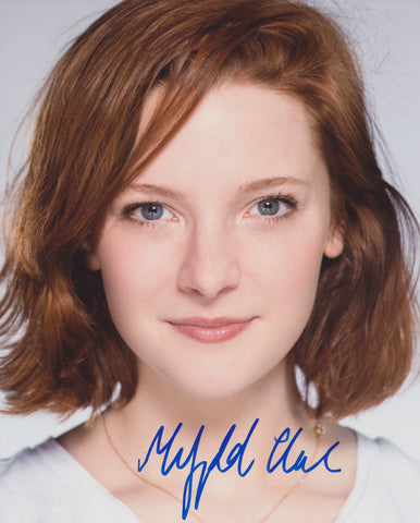MORFYDD CLARK SIGNED 8X10 PHOTO