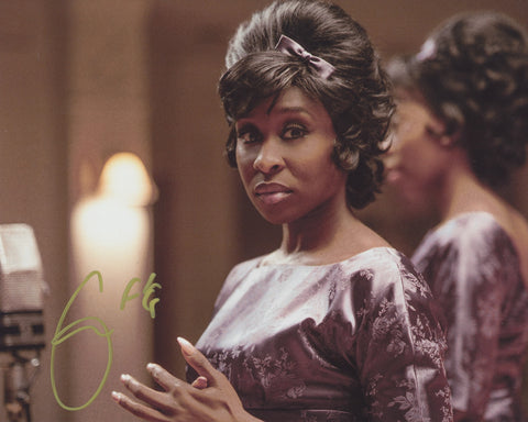 CYNTHIA ERIVO SIGNED BAD TIMES AT THE EL ROYALE 8X10 PHOTO