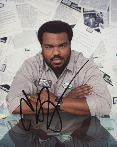 CRAIG ROBINSON SIGNED THE OFFICE 8X10 PHOTO